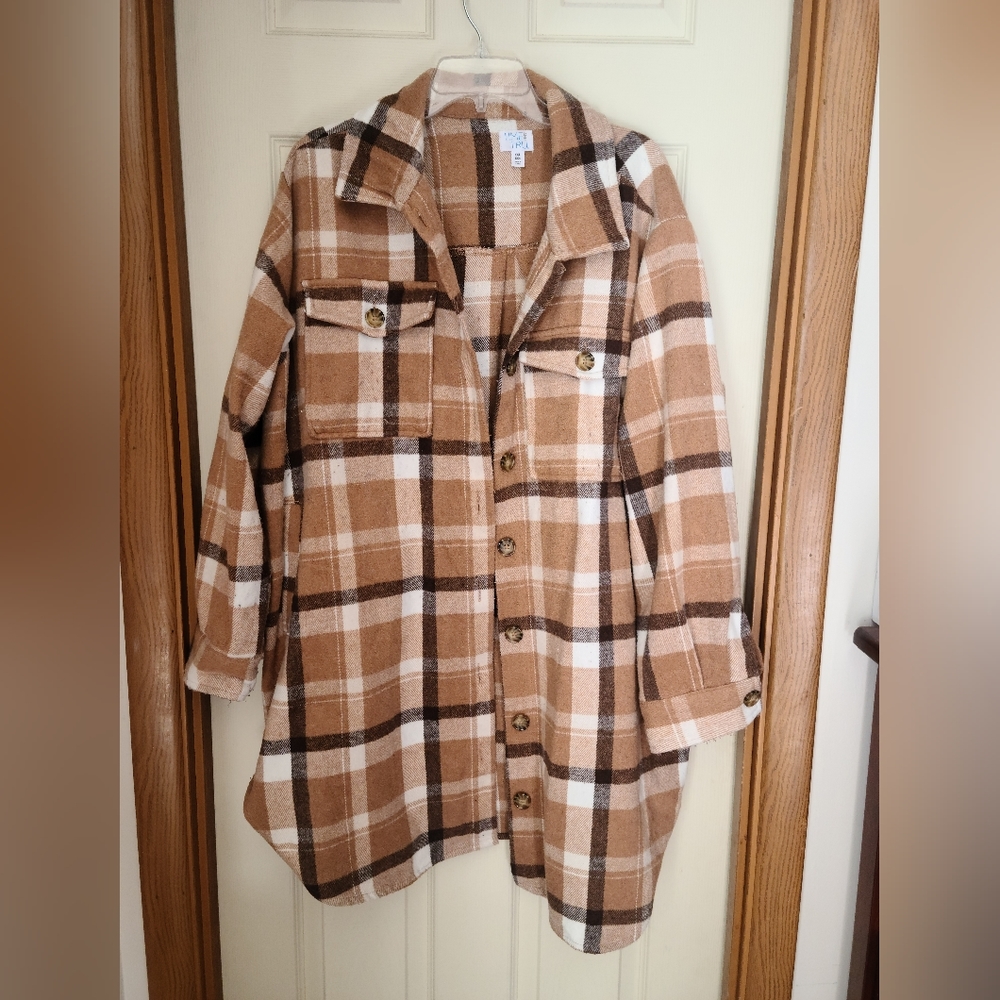 Women's Flannel Caridan (Tunic Length)